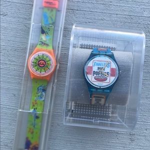 Limited edition SWATCH retro watches